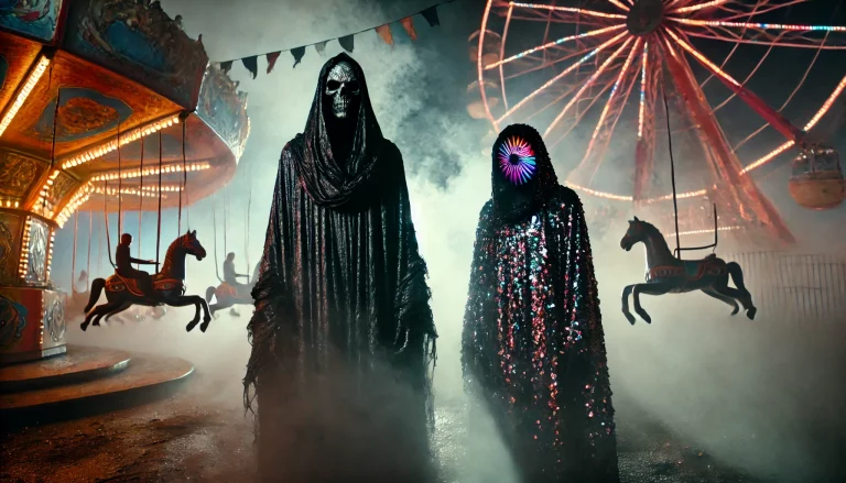 Fright Meets Light Creepy Glowy Costumes Ideas - 01