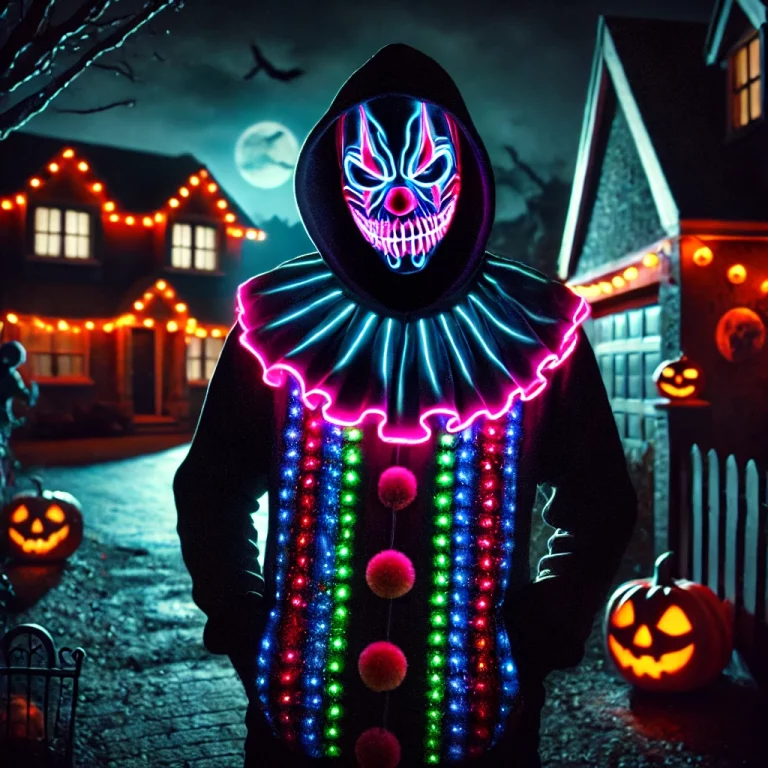 Fright Night Ready With Creepy Glowy Costumes Ideas - 01