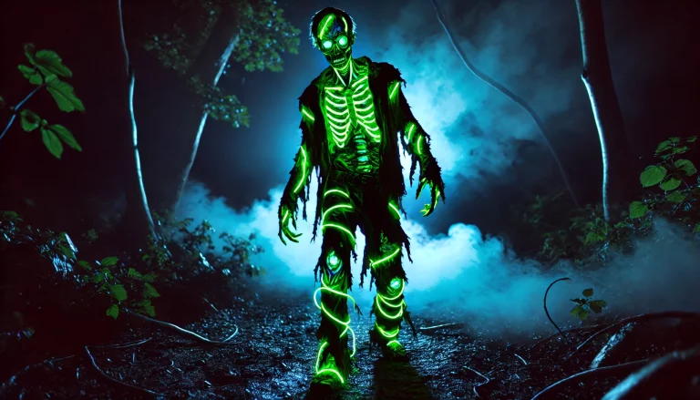 Give Everyone Goosebumps With Creepy Glowy Costumes Ideas - 01