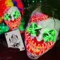 Halloween LED Mask for Costume Cosplay Parties 1pack joker