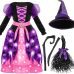 Spooky Glowing Witch Dress for Kids and Toddlers 4