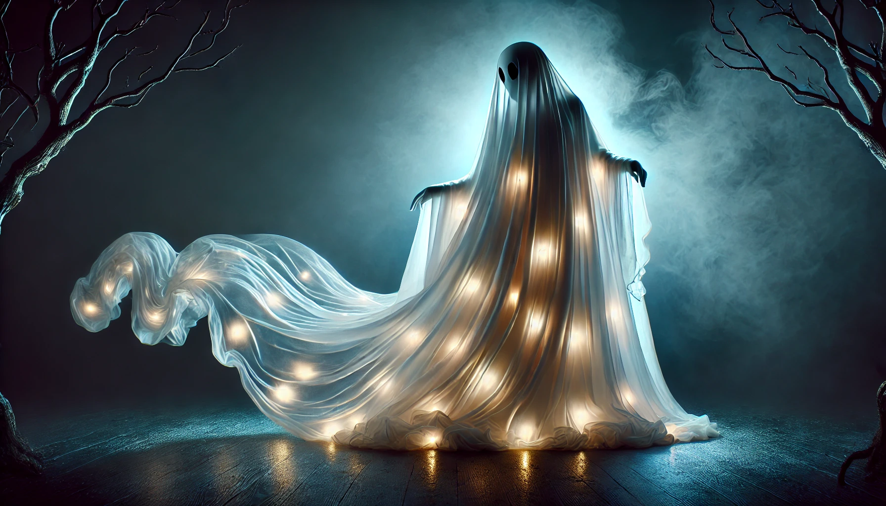 Spooky Transformation For Girls With Creepy Glowy Costumes Ideas - 01